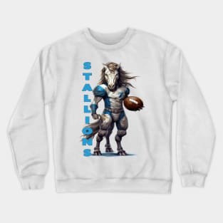 Stallions Football Crewneck Sweatshirt